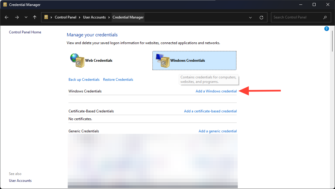 Windows 11 error code 0x80070035 when accessing nas
